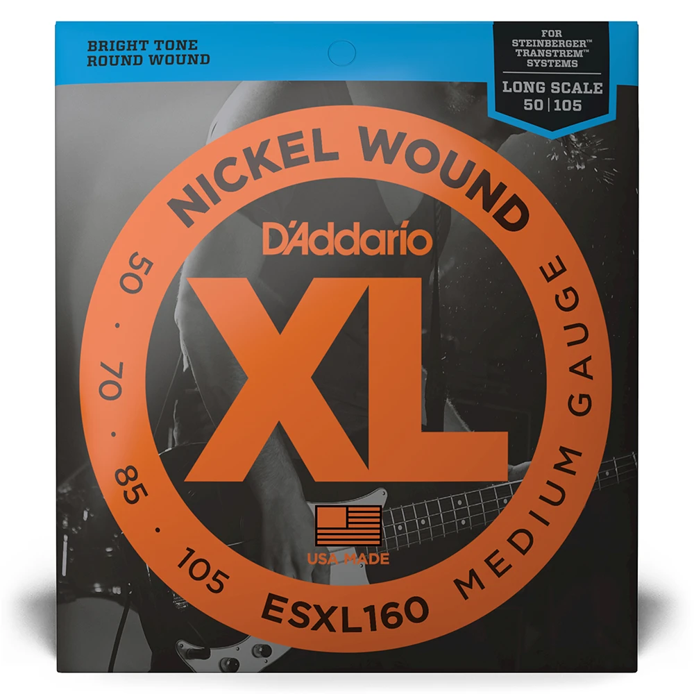 D´Addario ESXL160 050-105 Double Ball End